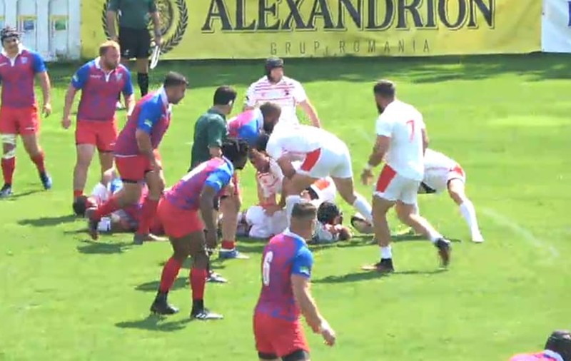 CSA Steaua a câștigat clar derby-ul cu Dinamo din Superliga de rugby