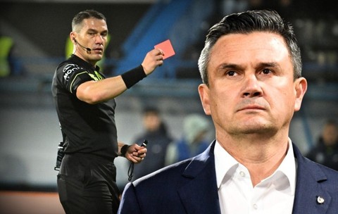 Cristi Balaj, verdict fără dubii după arbitrajul „cu scandal” al lui Istvan Kovacs la Oțelul – Csikszereda: „Simulare, nu a fost penalty!”. Ce spune de cele două eliminări. Exclusiv