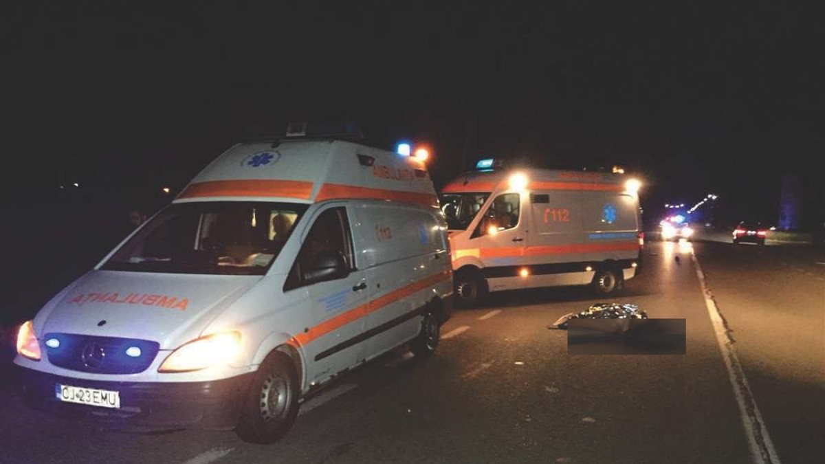 Bărbat ucis pe loc într-un accident în județul Cluj. Piciorul victimei, smuls în urma impactului violent