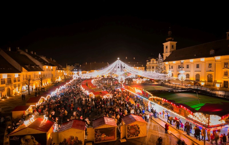 Acces doar cu certificat verde, la Târgul de Crăciun din Sibiu, care se deschide pe 26 noiembrie