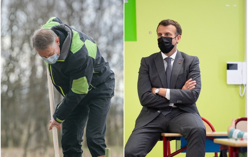 O lună din viața unui domn președinte. Cum arată agenda lui Iohannis, cum arată agenda lui Macron