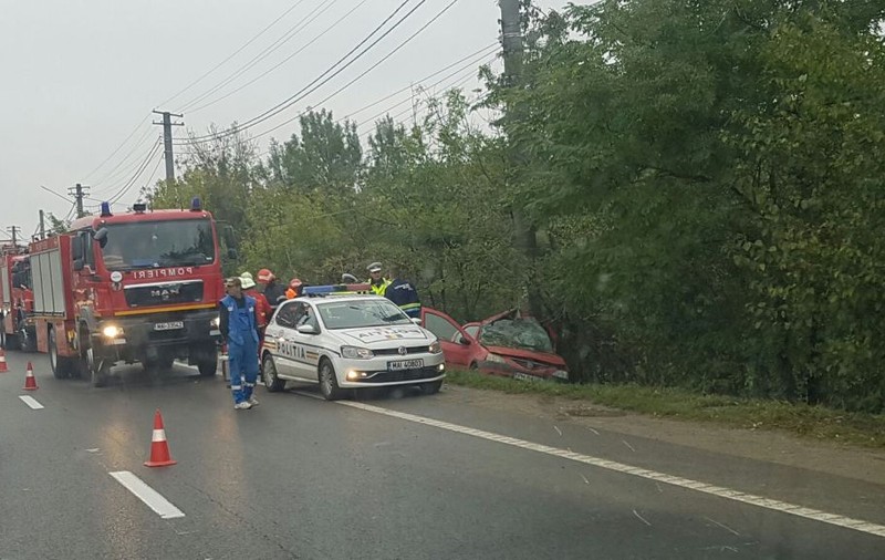 Grav accident pe DN1. Un bărbat a murit, traficul a fost blocat în zonă