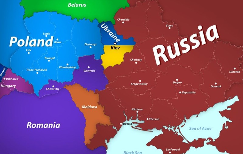 Cum a reacționat MAE după ce Medvedev a publicat o hartă în care România preia din teritoriul Ucrainei