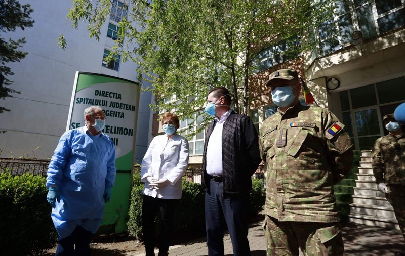 Noua conducere militară a spitalului din Focșani anunță bilanțul COVID-19: „Avem 24 de cadre medicale infectate”