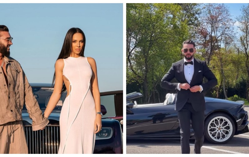Imagini cu mireasa lui Dorian Popa. Ce rochie deosebită a purtat Andreea la nunta ei. A atras toate privirile
