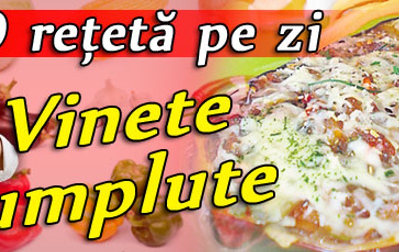 O reţetă pe zi / Vinete umplute