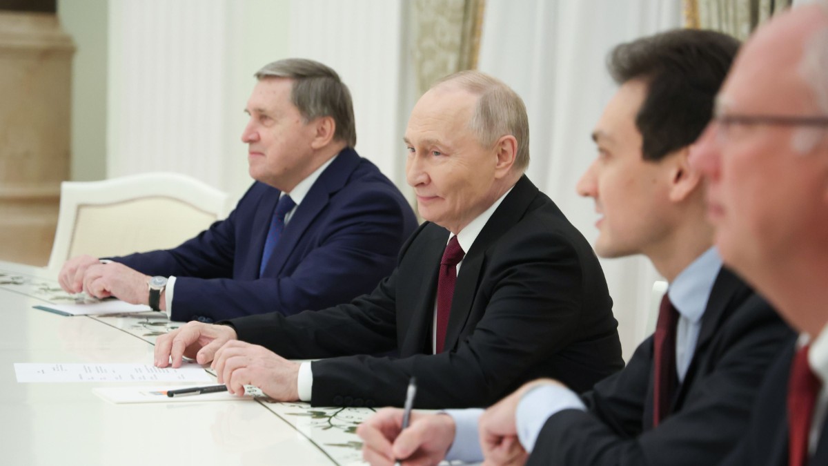 Președintele rus Vladimir Putin, la negocierile cu SUA de la Moscova