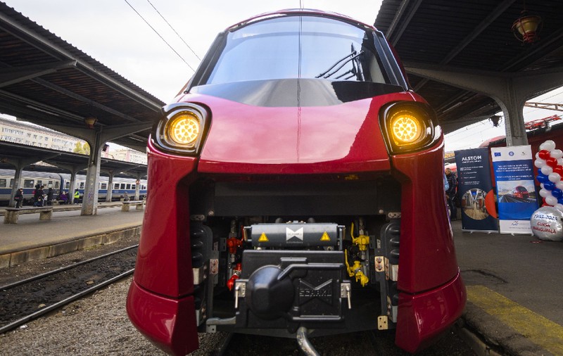 Tren nou de la Alstom, pe ruta București Nord - Craiova - Timișoara Nord - Arad, introdus de CFR Călători