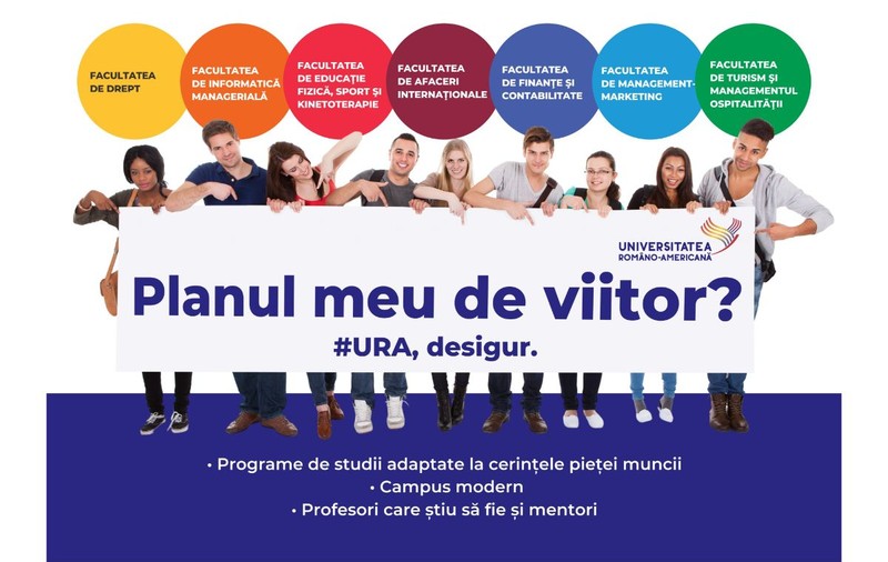 La Universitatea Româno-Americană unul din cinci studenți învață fără taxă, dar se bucură de condițiile de la privat