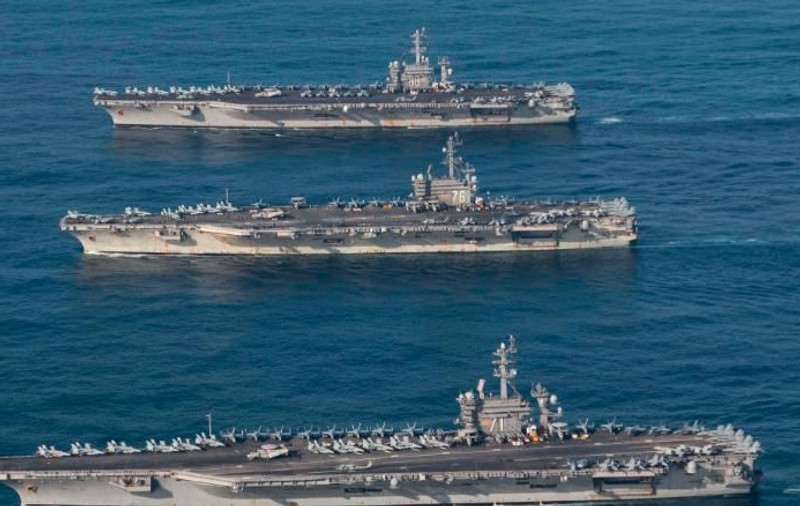 Coreea de Nord, despre prezența portavioanelor americane în zonă: Crește amenințarea unui război nuclear