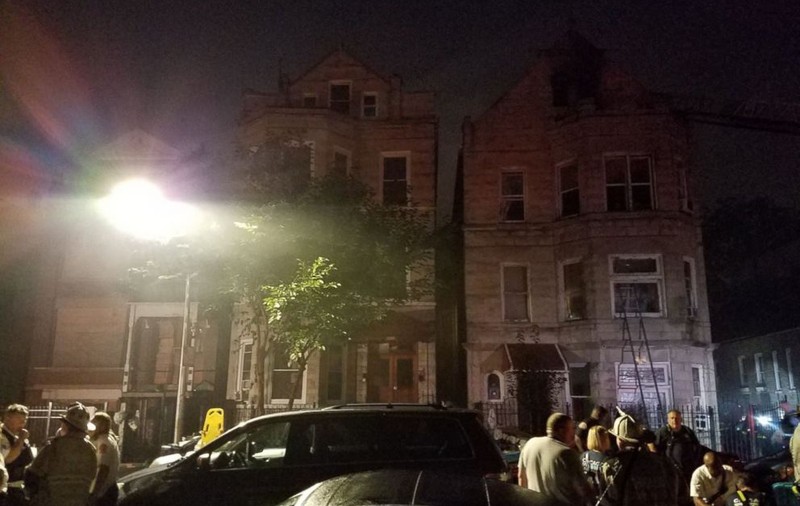 Opt copii au murit într-un incendiu în Chicago