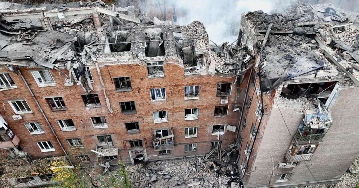 Bloc de locuințe din Krivîi Rîh atacat de ruși Foto: Profimedia