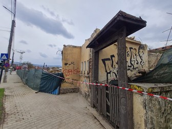 Ce-a mai rămas din Hanul Trei Sarmale | Foto: Andrei Dîscă, Ziarul de Iași