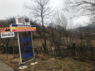Secăria, comuna cu un sat răsfirat pe dealuri