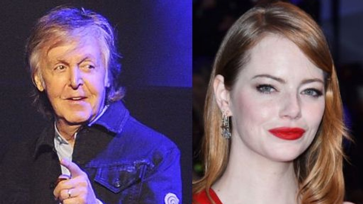 Paul McCartney și Emma Stone apar într-un videoclip muzical împotriva bullying-ului