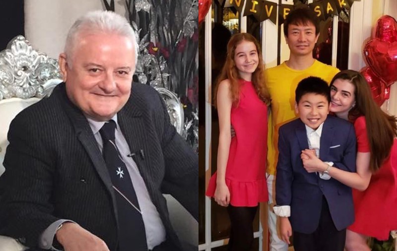 Irinel Columbeanu a plecat în America să își vadă fiica. Mr. Pink, iubitul Monicăi Gabor, i-a plătit deplasarea