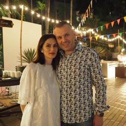Maria Nemeș, actuală angajată SGG, și soțul Ovidiu Nemeș, fost primar la Sighetu Marmației. Foto: Facebook