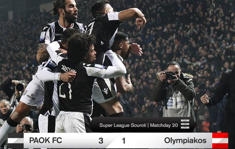 Antrenorul Răzvan Lucescu, pas decisiv spre titlul din Grecia: PAOK - Oly 3-1!