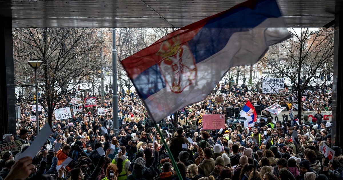 protest serbia