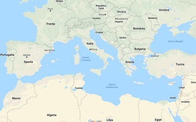 Marea Mediterană este amenințată de poluare și de încălzirea globală FOTO: Google Maps