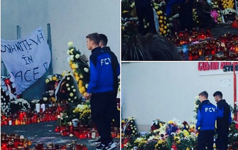 Juniorii de la Viitorul s-au recules la Colectiv. "Priveliştea i-a emoţionat pe jucători"