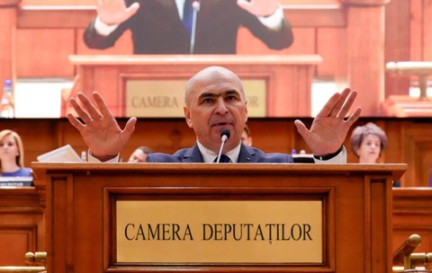 Ilie Bolojan, plen parlament, 5 mai 2026, moțiune de cenzura
