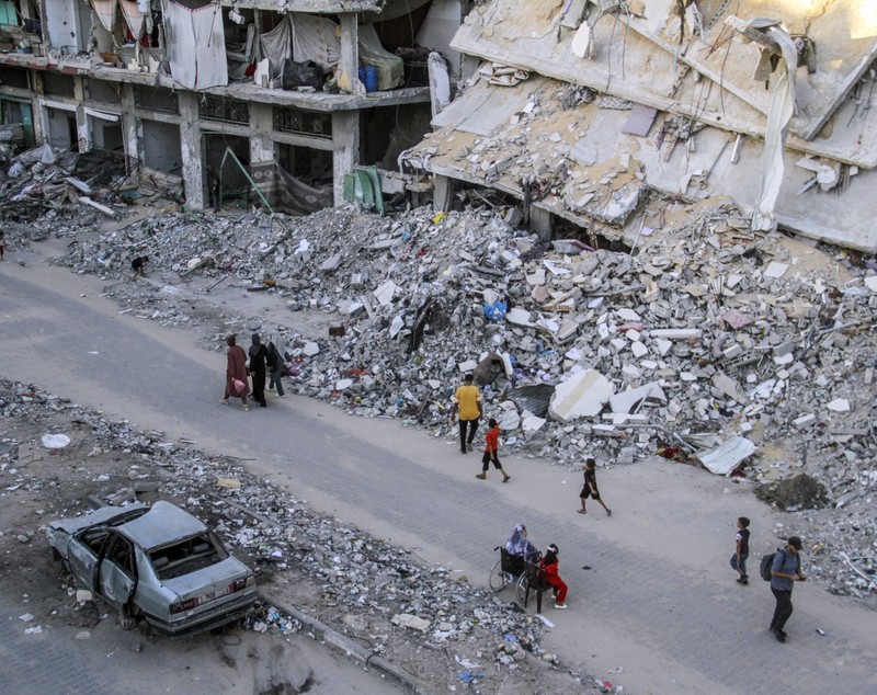 Israelul a făcut una cu pământul un oraș cu 200.000 de locuitori, în Gaza: „Auzim răniții când cer ajutor și unii dintre ei mor”