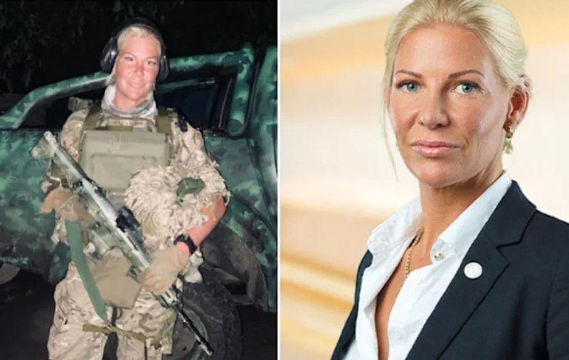 Caroline Nordengrip, politiciana suedeză care a lăsat costumul și tocurile și a luat arma în mâini pentru Ucraina: „Mai bine moartă decât să fiu prizoniera rușilor”