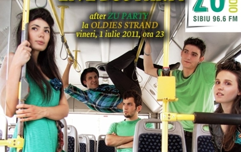 Prima ”petrecere într-un autobuz” din România, vineri la Sibiu          