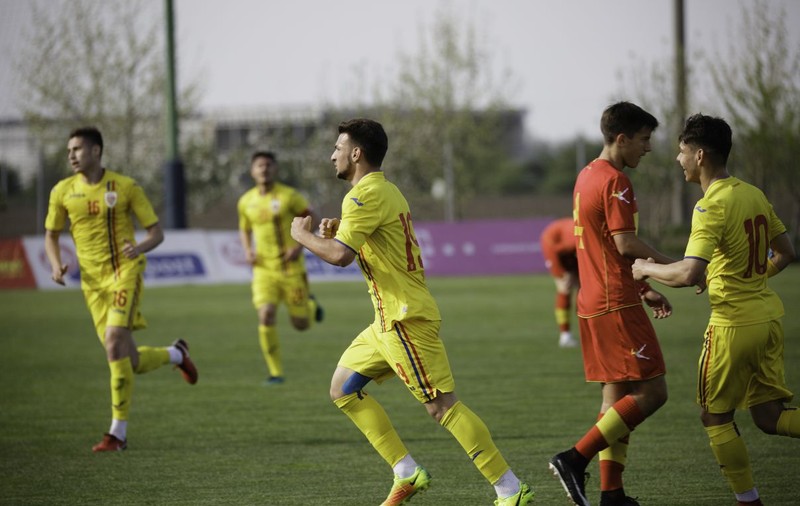 Primul meci din cel de-al doilea mandat al lui Burleanu: România U18 - Muntenegru U18 2-1