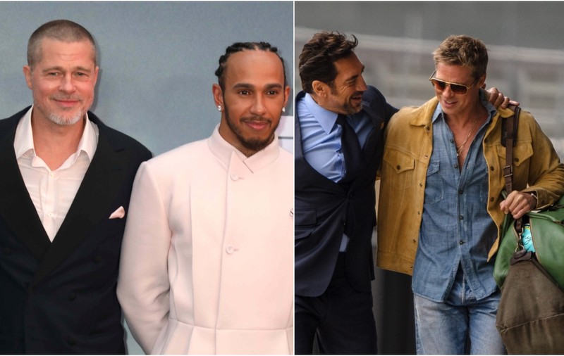 Brad Pitt, dezvăluiri din spatele camerelor de filmat. Cum s-a înțeles cu Javier Bardem și Lewis Hamilton: „Un gentleman” | INTERVIU