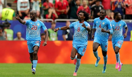Yoane Wissa a devenit erou în capitala Kinshasa, unde locuitorii au ieșit pe străzi exprimându-și bucuria de nedescris, Foto Getty Images