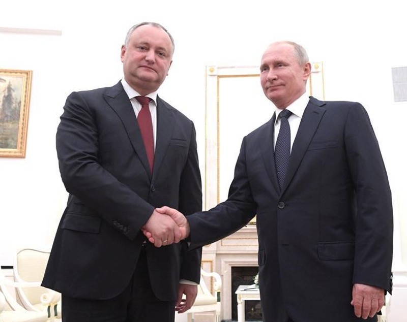 Igor Dodon s-a întâlnit cu Vladimir Putin, la Moscova. Ce au discutat cei doi lideri