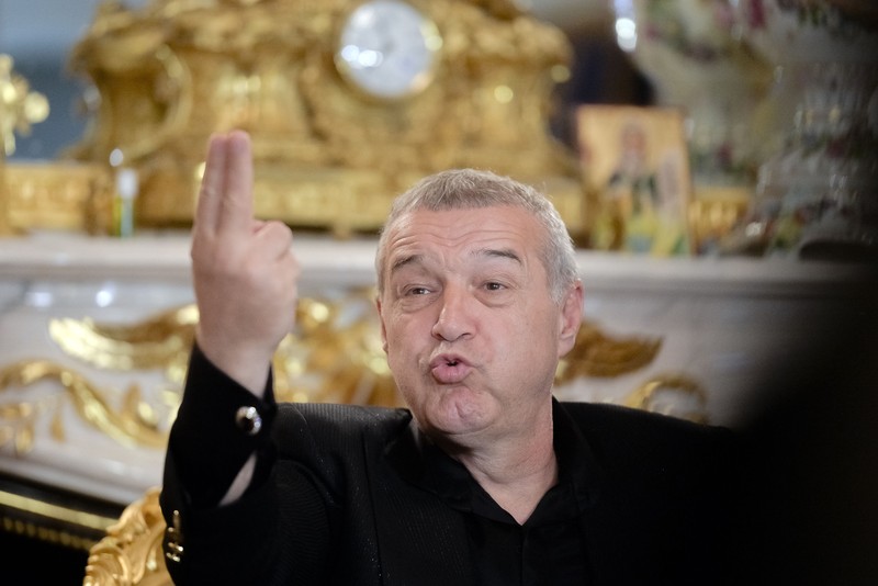 Finanțatorul echipei FCSB, Gigi Becali FOTO: ALEXANDRU DOBRE / MEDIAFAX FOTO
