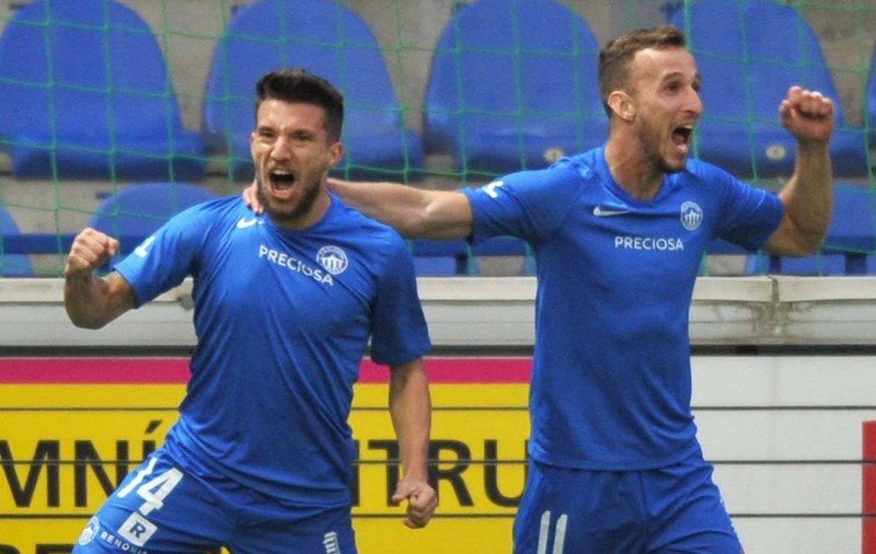 Alexandru Băluță, la al treilea gol pentru Slovan Liberec