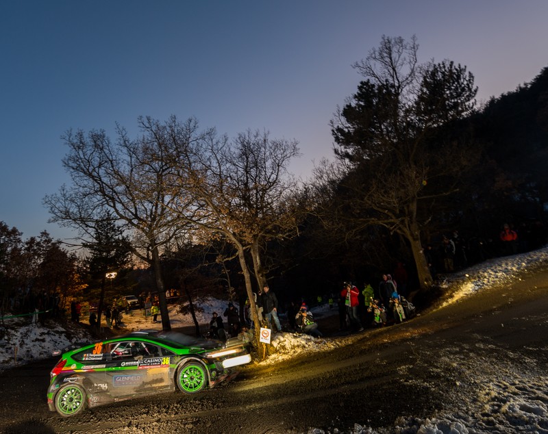 Simone Tempestini: “Întotdeauna ai ce învăța la Monte Carlo”. A debutat pe un Ford Fiesta R5 într-o etapă din WRC