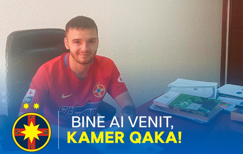 UPDATE. Kamer Qaka a semnat cu FCSB! Toate detaliile tranzacției. Clauză astronomică