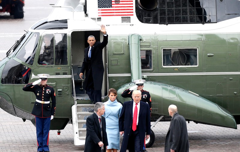 Vacanță cu emoții! Ce a pățit Obama după ce a plecat de la ceremonia de învestire