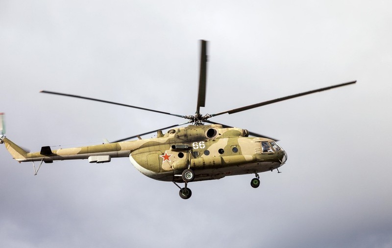 Elicopter rusesc Mi-8.