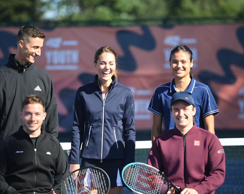 Emma Răducanu, meci de tenis cu Kate Middleton. Ce spune ducesa de Cambridge despre victoria campioanei