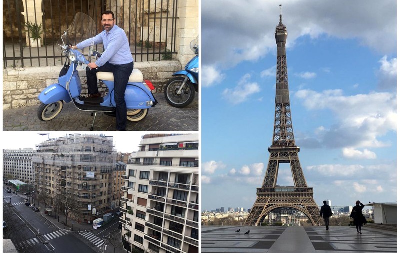 Experiența stranie trăită de un român stabilit de 30 de ani la Paris. ”Metropola e pustie și plutește în aer un sentiment de incertitudine”