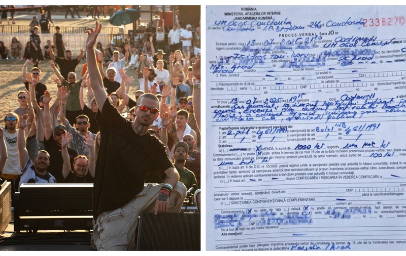 Artistul Tomi Marfă, amendat cu 1000 de lei pentru concertul de la „Beach, Please”. „Voi când v-ați urcat pe scena aia, știați că sunt minori în public?”