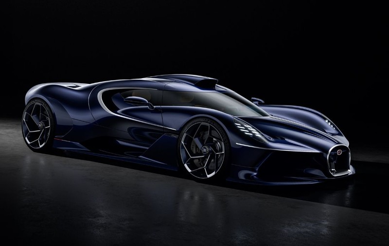 Noul Bugatti Destrier: are 1.600 CP, preț estimat peste 10 milioane de euro și este un Bolide de stradă