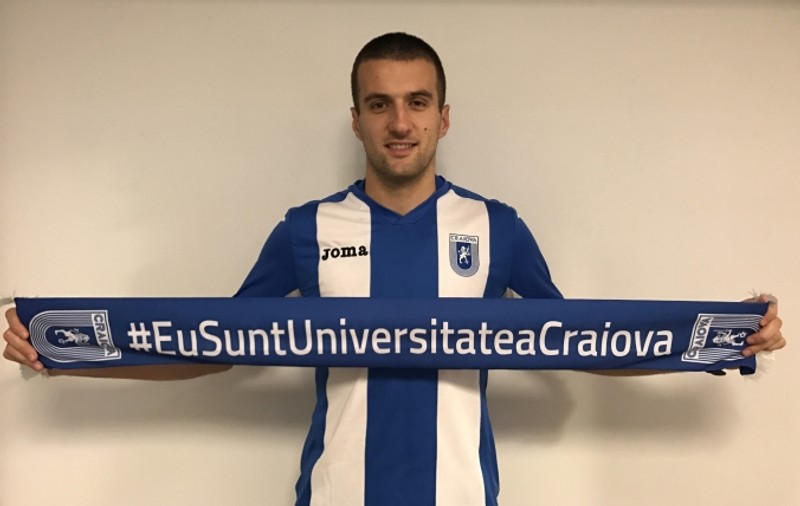 Atacantul croat Filip Jazvic a semnat pentru CS U Craiova. ”Va fi în lot la meciul cu Dinamo”