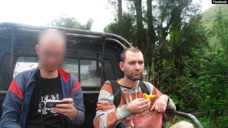 Marius Balo, în Indonezia, 2011. | Foto: Contul său de Facebook