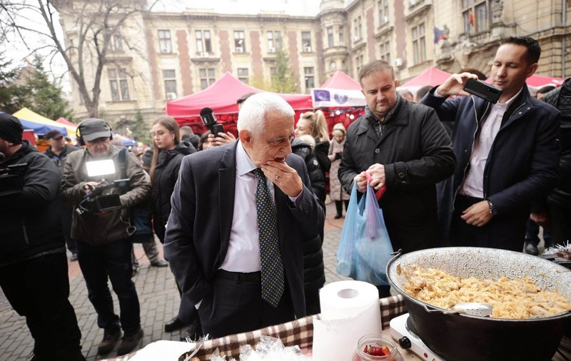 Ministrul Petre Daea, către un jurnalist: La mărimea pe care o aveți, vă ajung 100 de grame de jumări