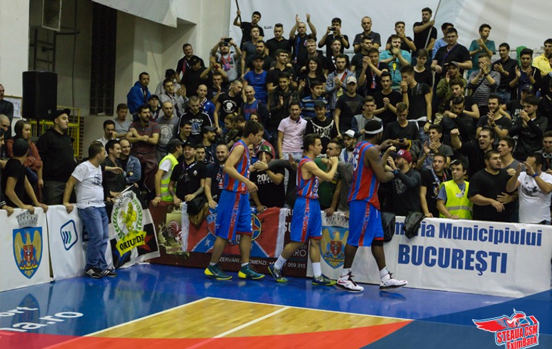 LIGA NAŢIONALĂ: Steaua s-a impus lejer în faţa Universităţii Cluj, scor 99-70!