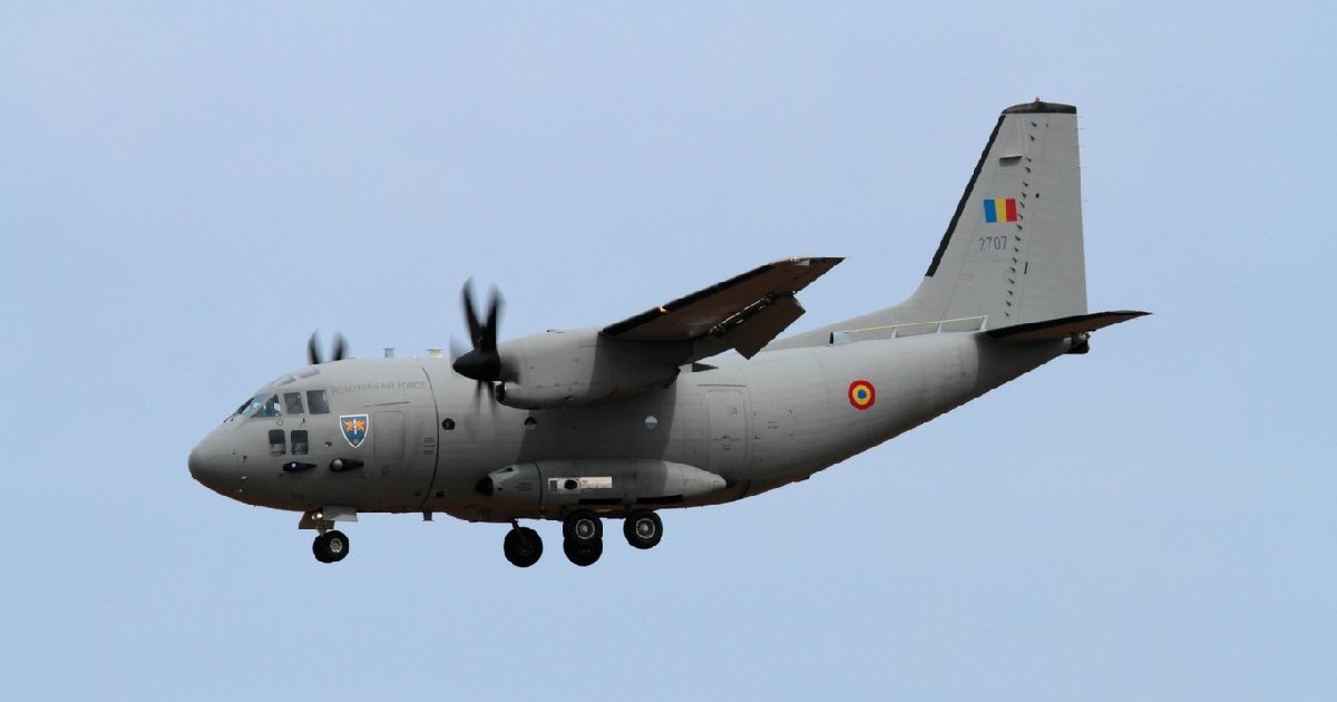 Avion de transport ușor Alenia C-27J Spartan al Forțelor Aeriene Române