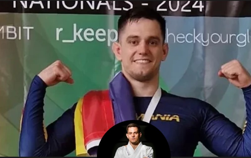 Un polițist de la Penitenciarul Galaţi a fost desemnat „Sportivul Anului” la jiu-jitsu brazilian