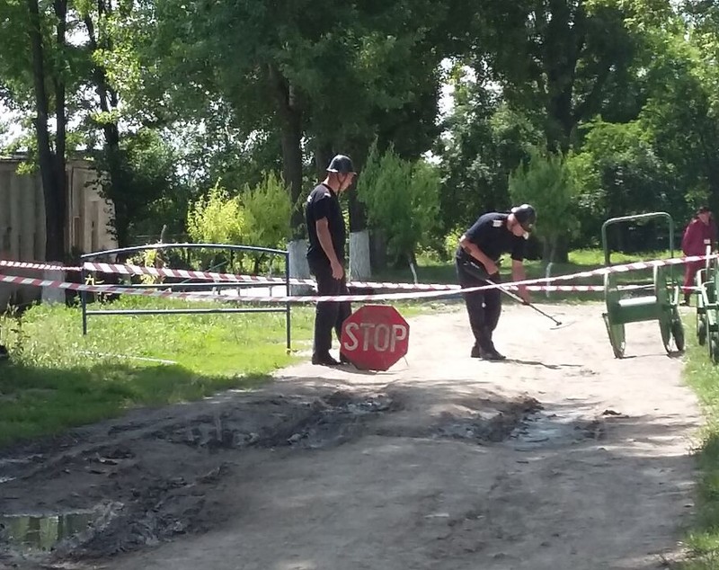 Grenadă cu potențial letal găsită lângă un liceu din Galați